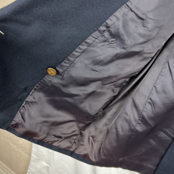 Vintage Liz Claiborne Collection  Double Breasted Black Wool Blazer 10 - Picture 7 of 9